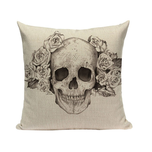 Pääkallo tyynynpäällinen