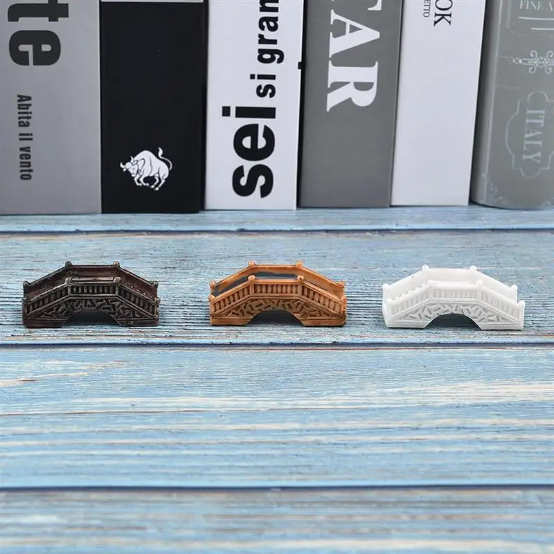 Miniatyyri Koristeet – Hartsi | Mini-Puutarha & Sisustus | Sillat, Puut, Portaat & Kyälät | 50+ Mallia