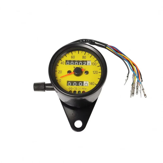 LED Moottoripyrän Vintage Mittari – Nopeus & Kierrosluku | Honda | 0–140 km/h | 12V