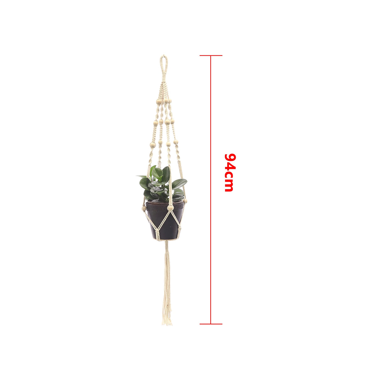 Macrame Kukka-Amppeli – 100% Hamppulanka | Boheemi Sisustus | 13 Mallia | Koti & Parveke