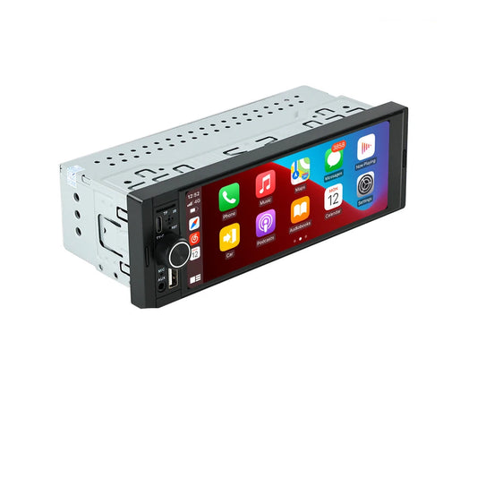 Yleismallinen Autosoitin 7" 1DIN – CarPlay & Android Auto | AHD-Kamera | Bluetooth | CE