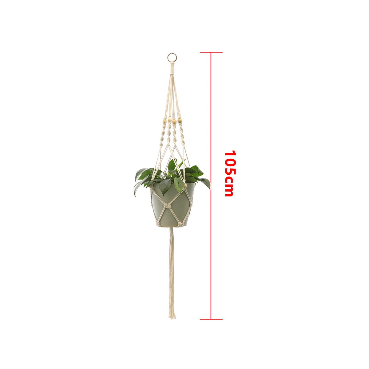 Macrame Kukka-Amppeli – 100% Hamppulanka | Boheemi Sisustus | 13 Mallia | Koti & Parveke