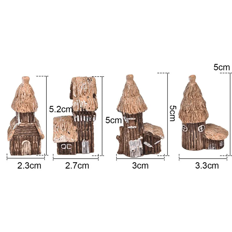 Miniatyyri Koristeet – Hartsi | Mini-Puutarha & Sisustus | Sillat, Puut, Portaat & Kyälät | 50+ Mallia