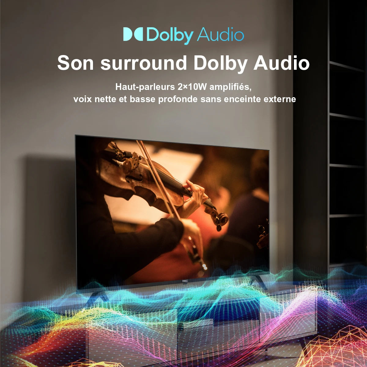 40" Full HD Älytelevisio – VIDAA Smart TV | HDR10 | Dolby Audio | DVB-T2 | Nopea Toimitus!