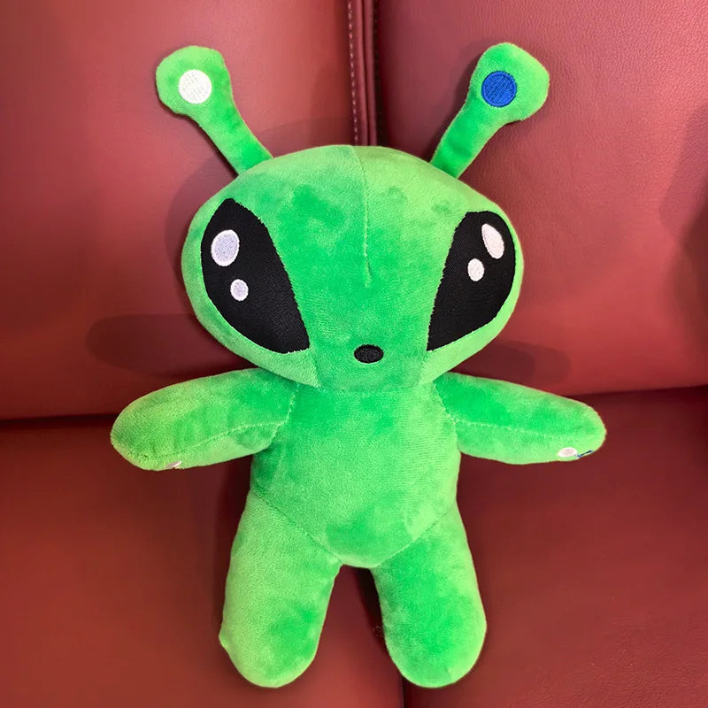 Alien Pehmolelu 30 cm – Vihreä ET | Tuntosarvet | PP-Kuitu | CE-Sertifioitu | Lahja & Sisustus